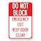 Signmission Safety Sign, 12 in Height, Aluminum, 18 in Length, 24154 A-1218-24154 - alternate 1